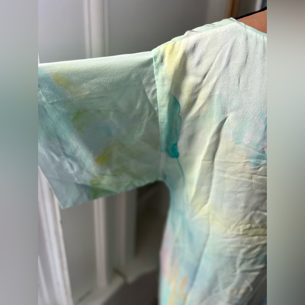 Anthropologie Multicolor Abstract Mini Dress - Picture 10 of 12